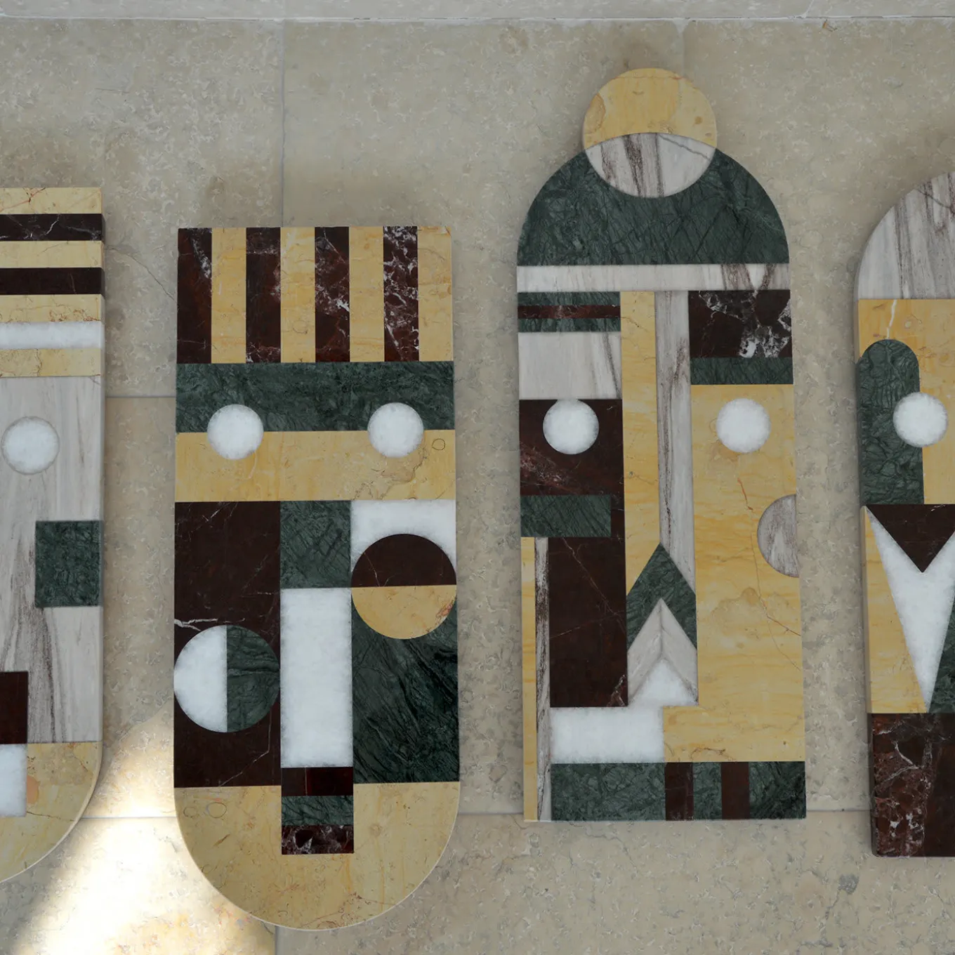 Tribal Wall Marble Mask #3