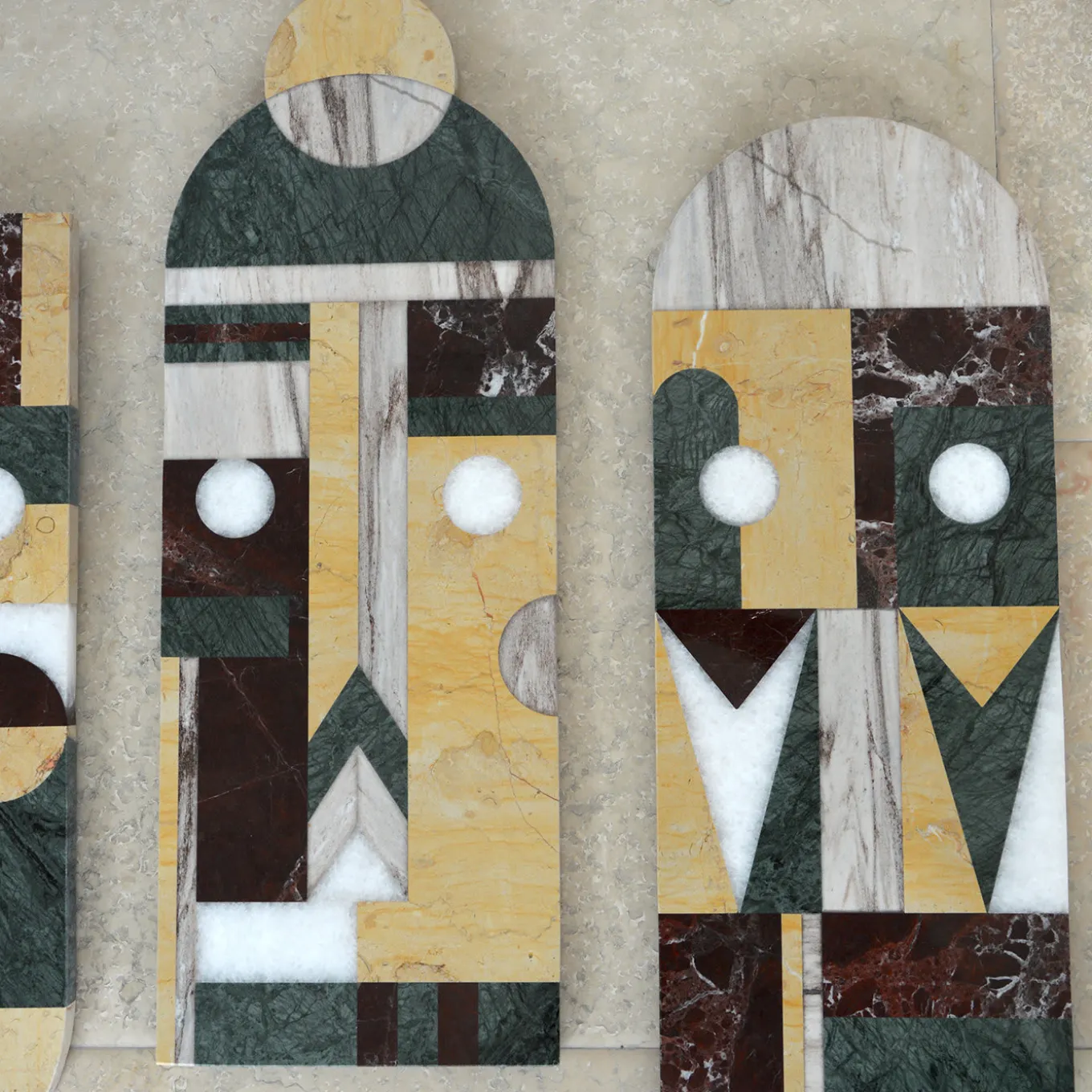 Tribal Wall Marble Mask #1