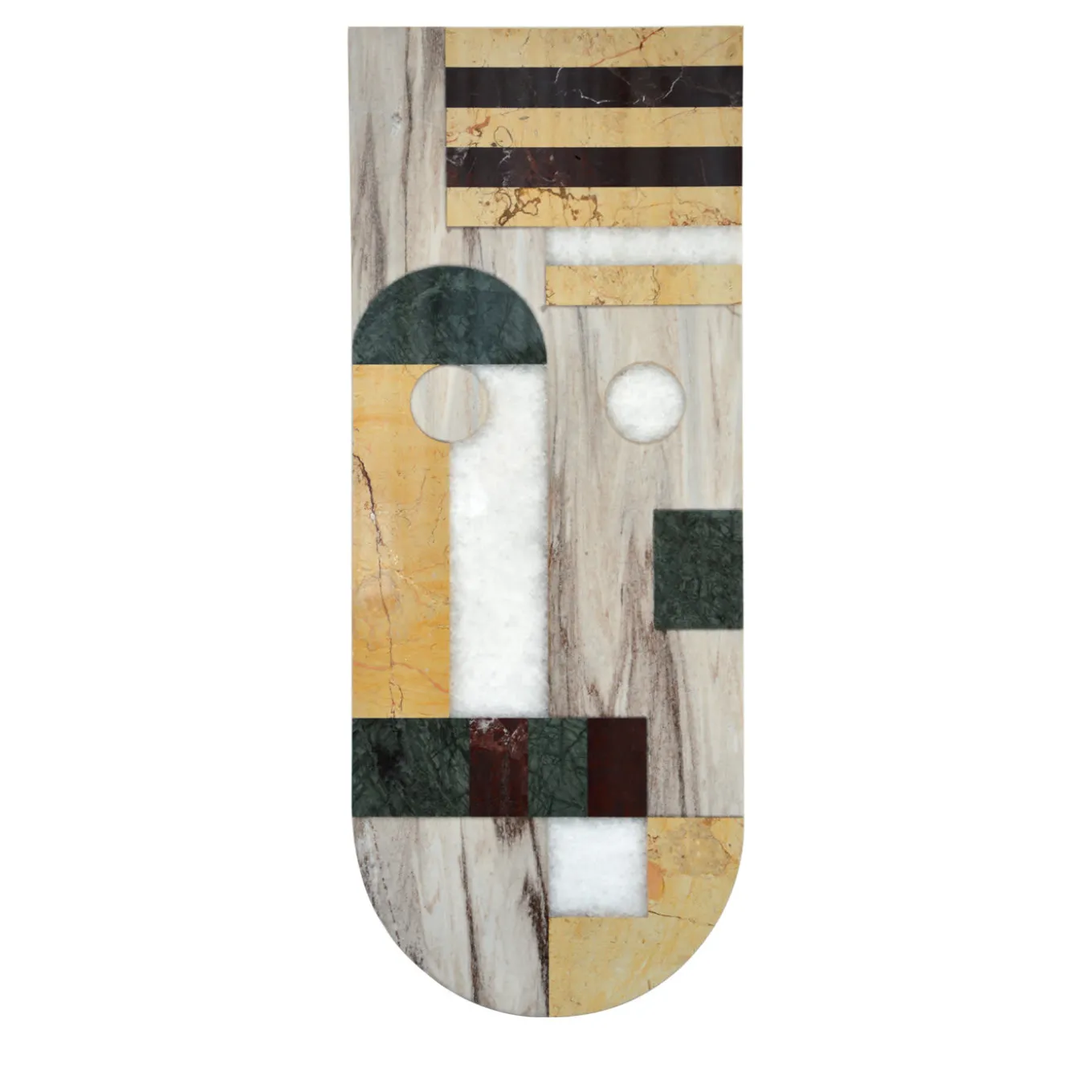 Tribal Wall Marble Mask #4