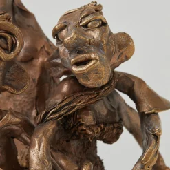 Trickynauta After Pilates Bronze Sculpture