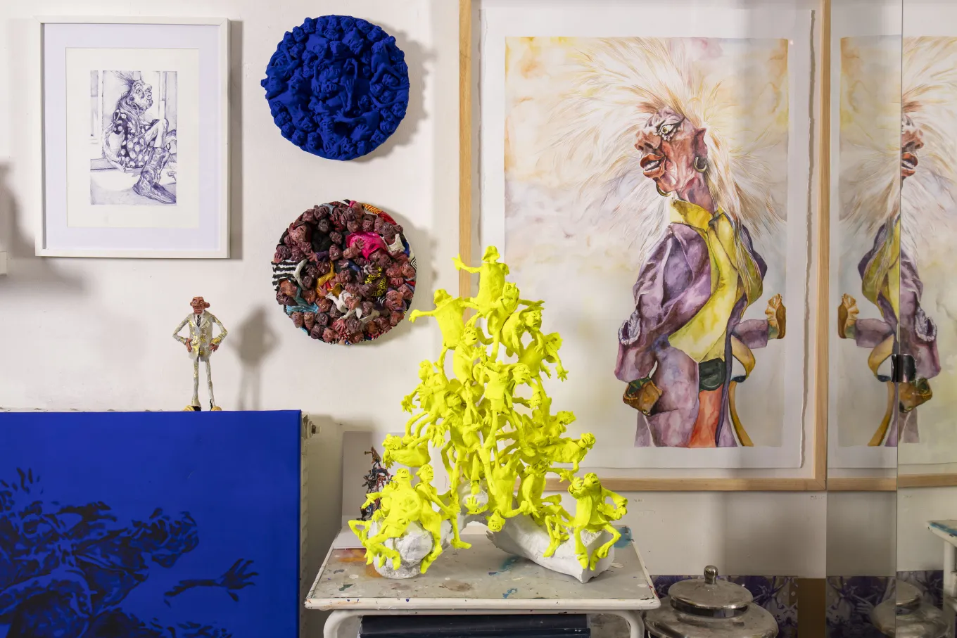 Trickynauta Ascesa degli Angeli Ribelli Sculpture