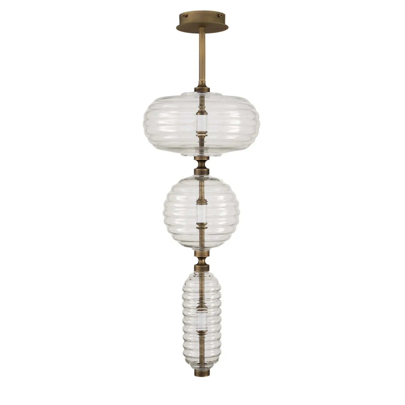 Trinity 04 Three-Light Chandelier by Mike Shilov