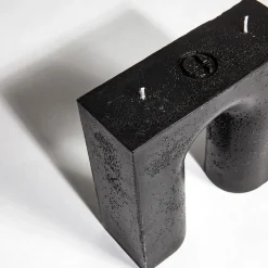 Trionfo Set of 2 Black Candles