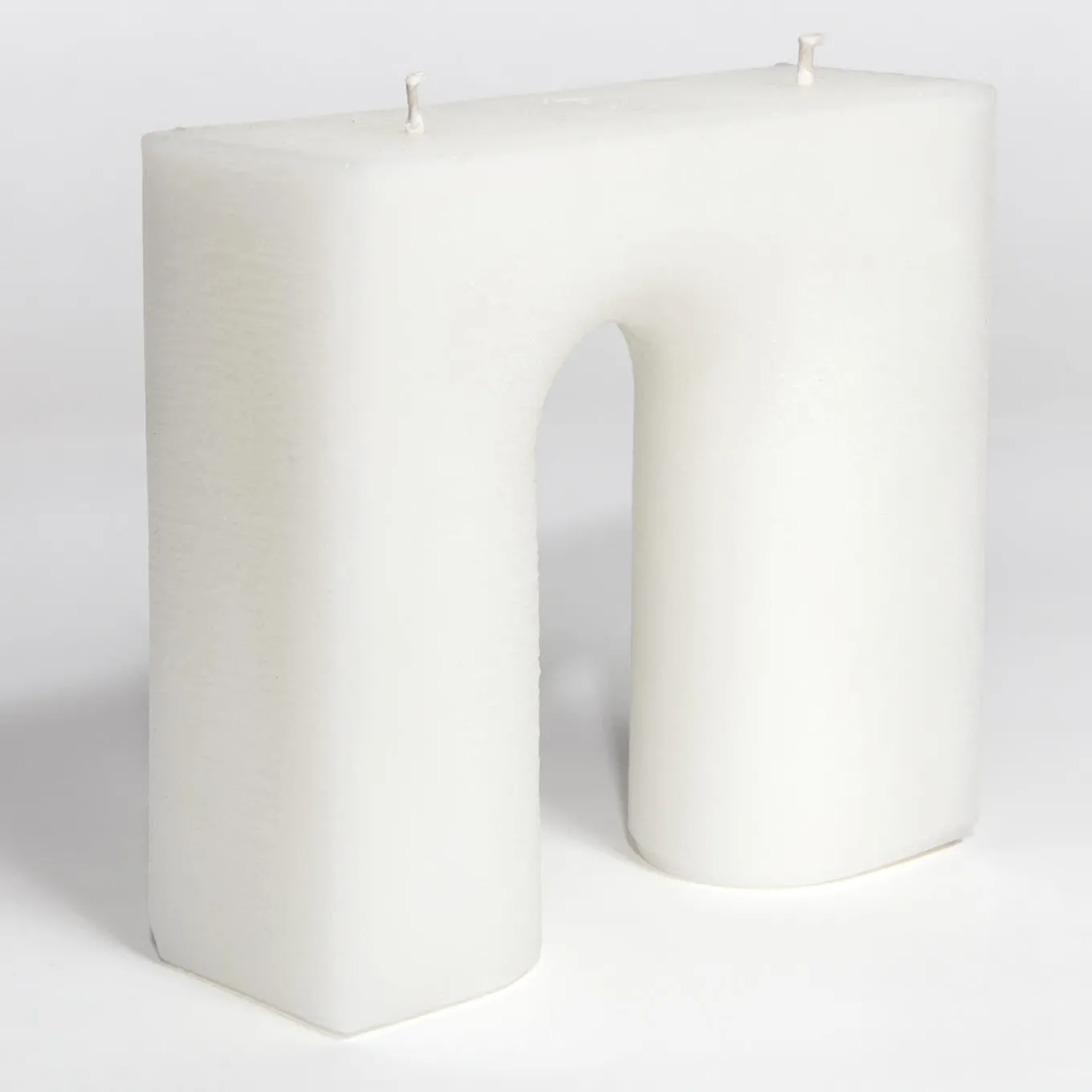 Trionfo Set of 2 White Candles