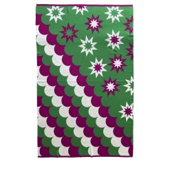 Trip 7 Polychrome Tapestry/Blanket by Serena Confalonieri