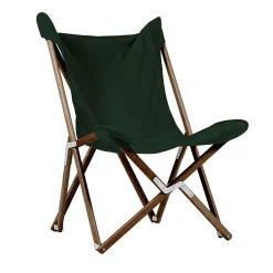 Tripolina Armchair in Forest Green