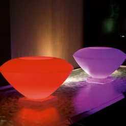 Trotty Floor Lamp with RGB Light Kit by Giorgio Tesi