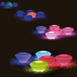 Trotty Floor Lamp with RGB Light Kit by Giorgio Tesi