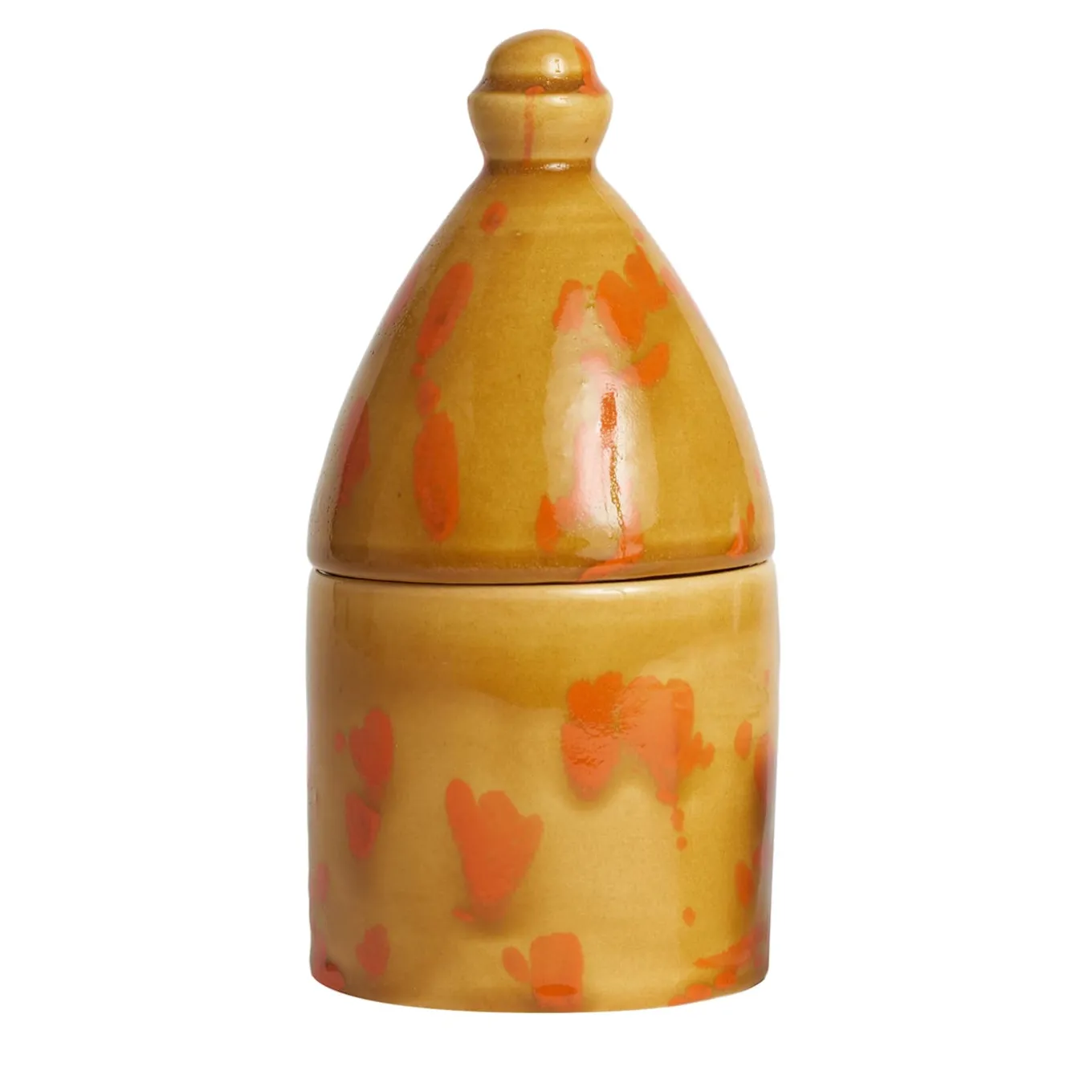 Trullo Caramel and Orange Candle Holder