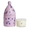 Trullo Lilac and Purple Candle Holder