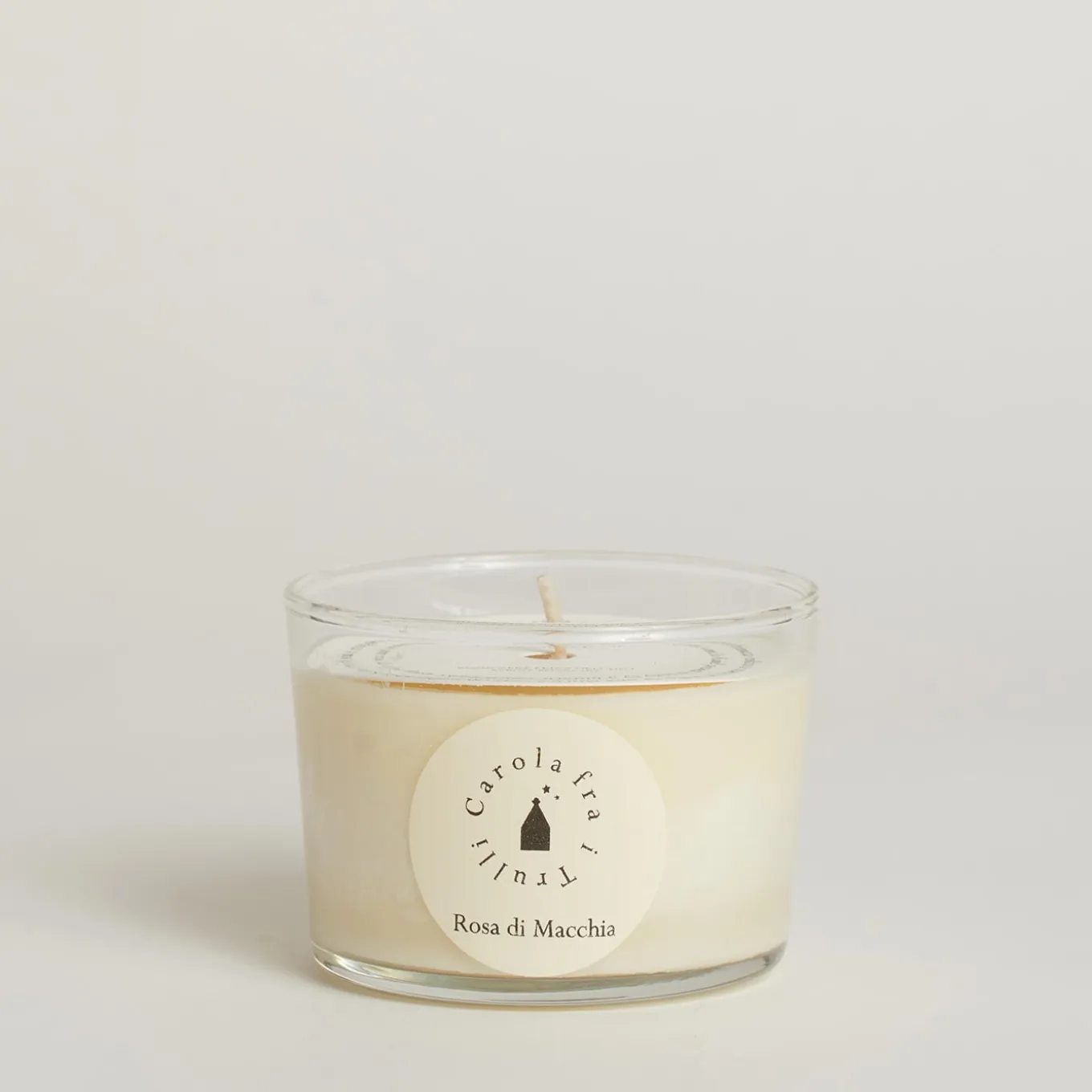 Trullo Rose and Burgundy Candle Holder