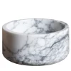 Tube Round Marble Countertop Washbasin