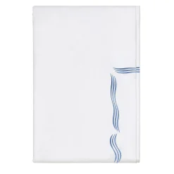 Tuffo White & Assisi Blue US King Duvet Cover
