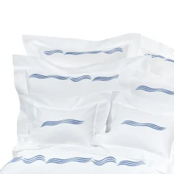 Tuffo White & Assisi Blue Boudoir Sham