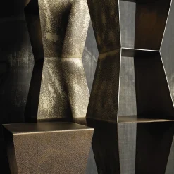 Tula Large Bronze Bookcase