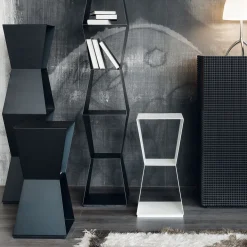 Tula Small White Bookcase