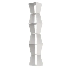 Tula XL White Bookcase
