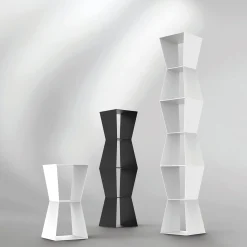 Tula XL White Bookcase