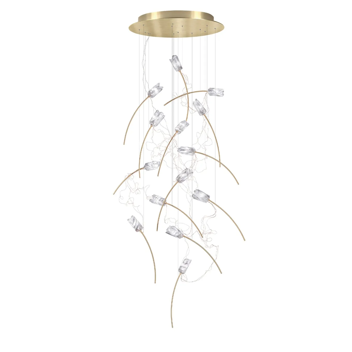 Tulip 14 Round Suspension by Marc Sadler