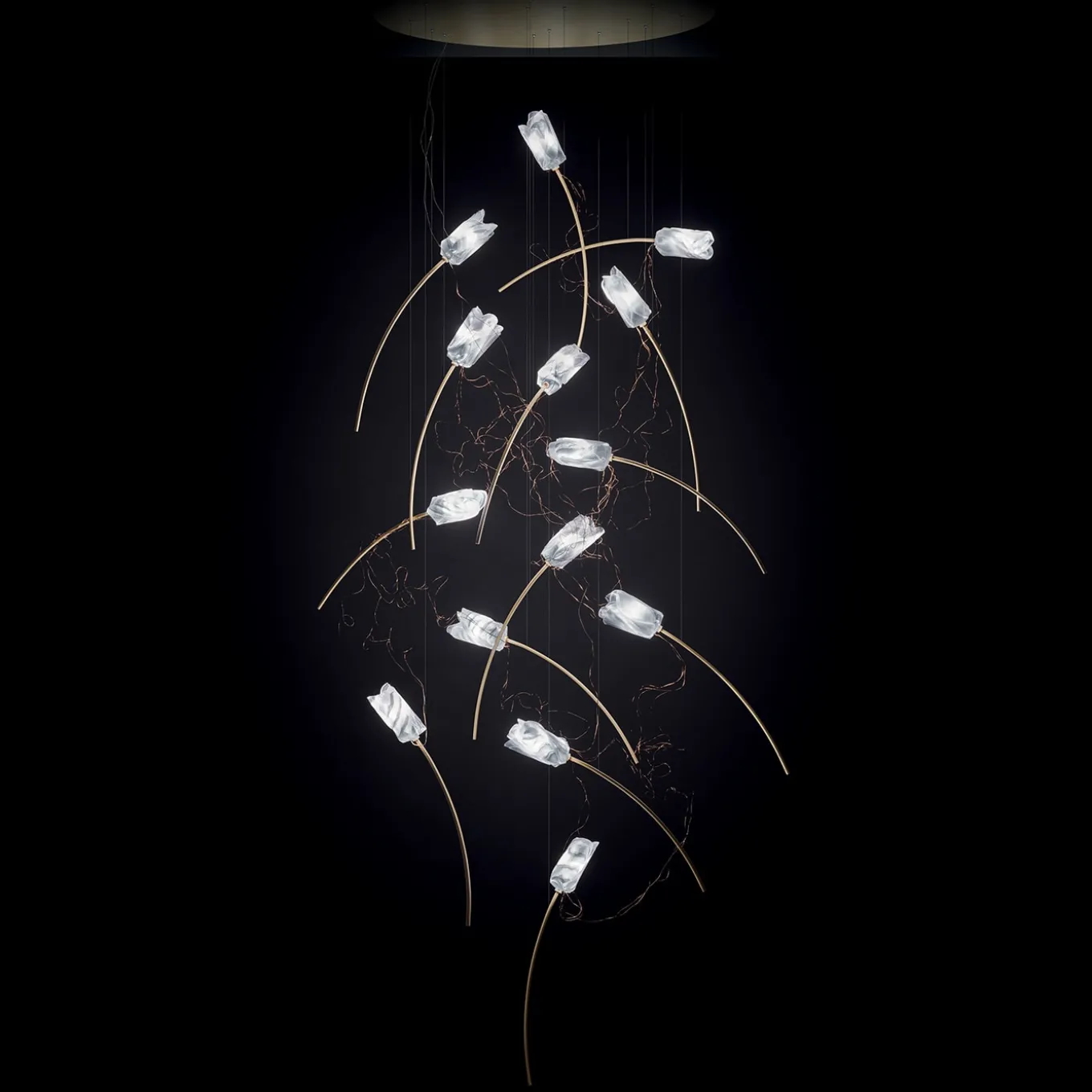 Tulip 14 Round Suspension by Marc Sadler