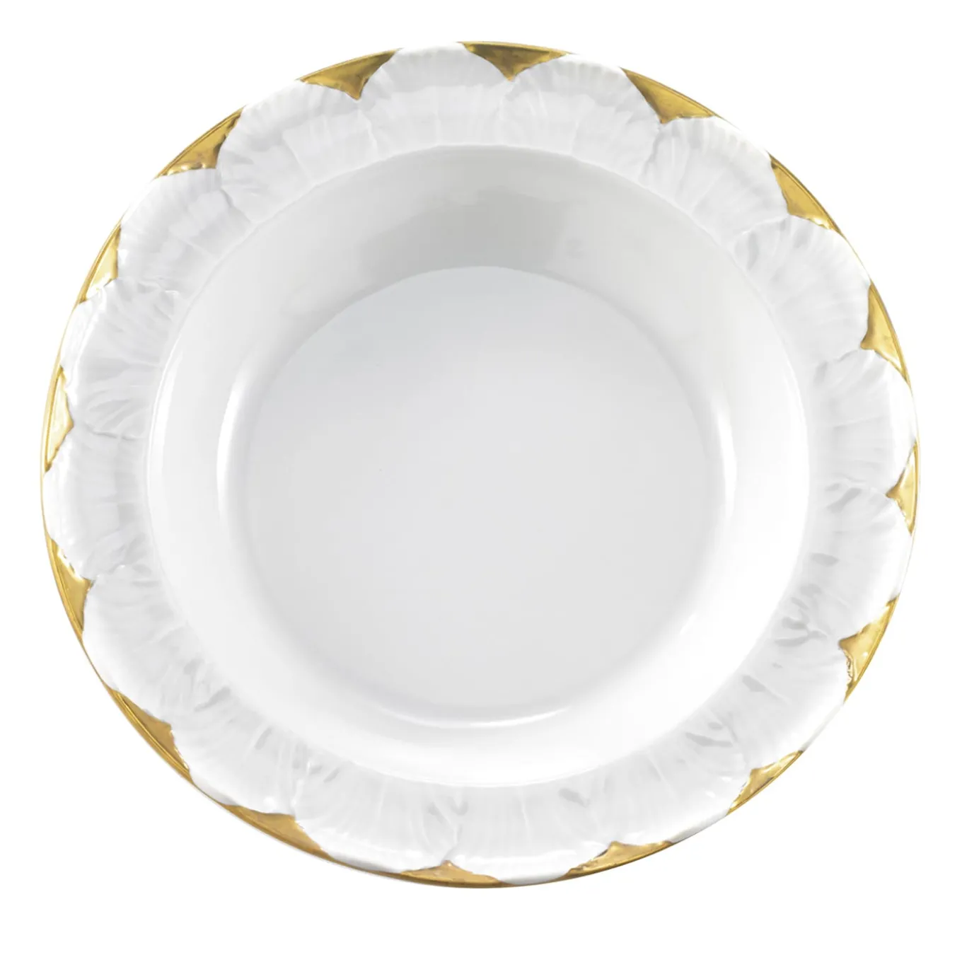 TULIP RIM SOUP PLATE
