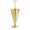 Tumbrella Satin Brass Umbrella Stand By Richard Hutten