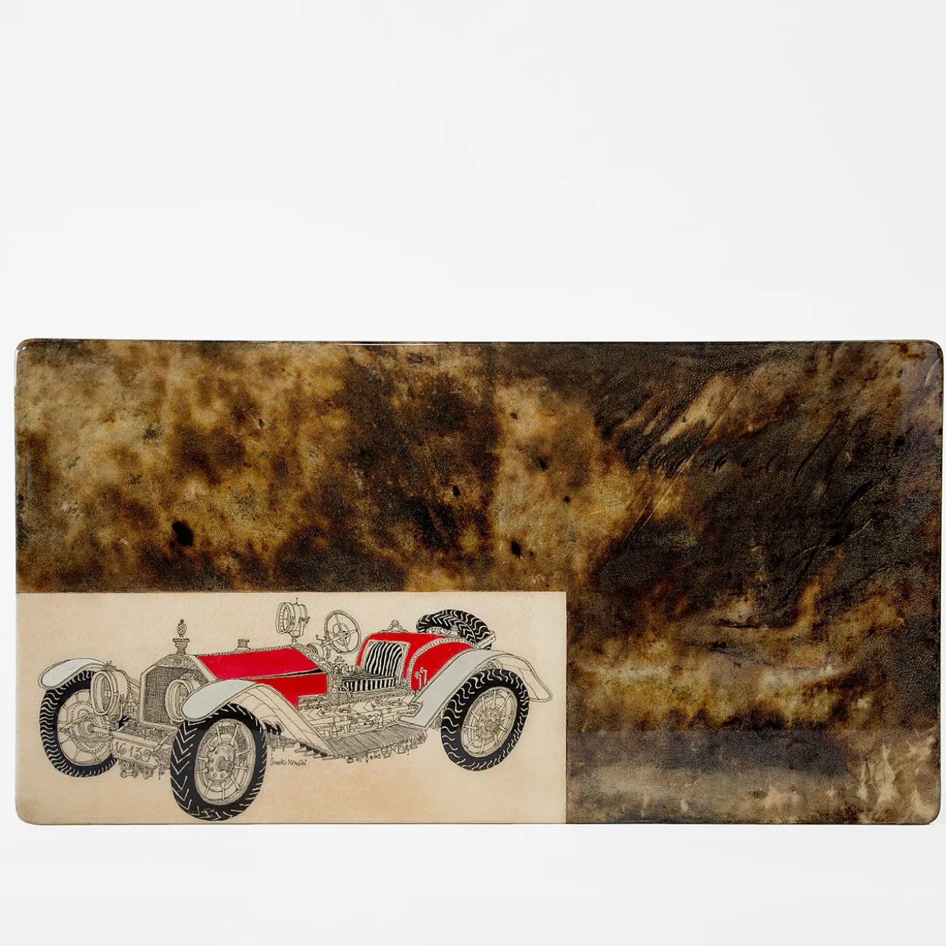 Tura Collection Nesting Tables by Aldo Tura & Alessandro Mendini