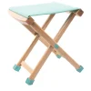Turquoise Folding Stool