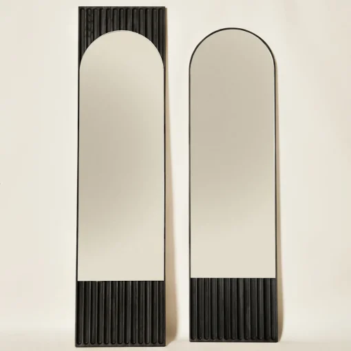 Tutto Sesto Rectangular Black Ash Mirror