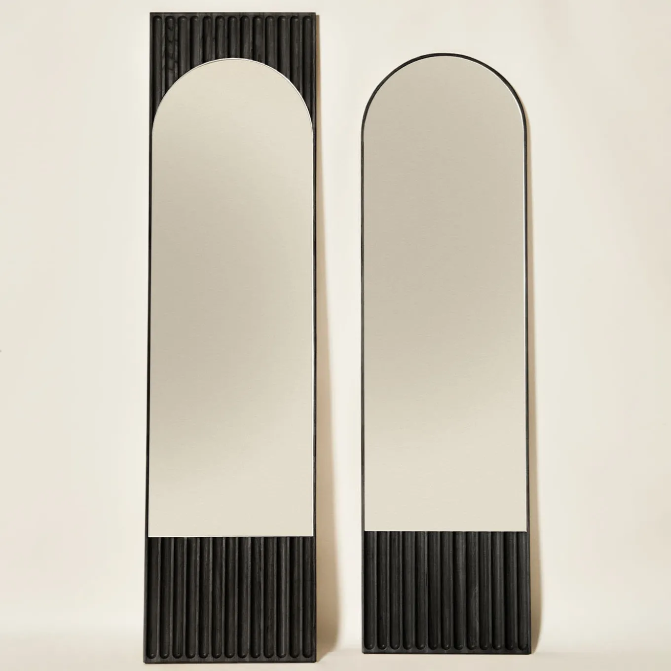 Tutto Sesto Rectangular Black Ash Mirror