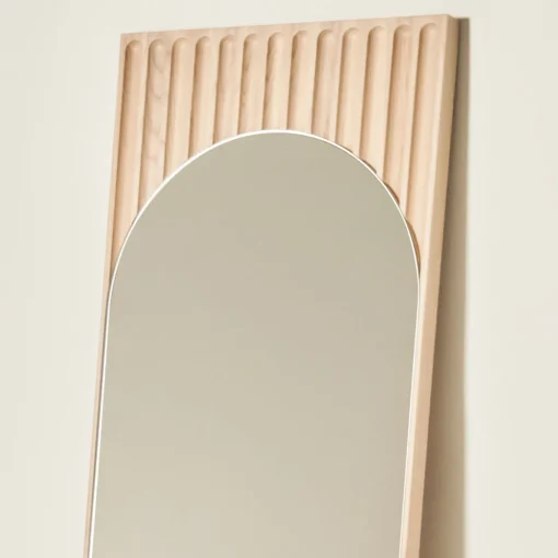Tutto Sesto Rectangular Natural Ash Mirror