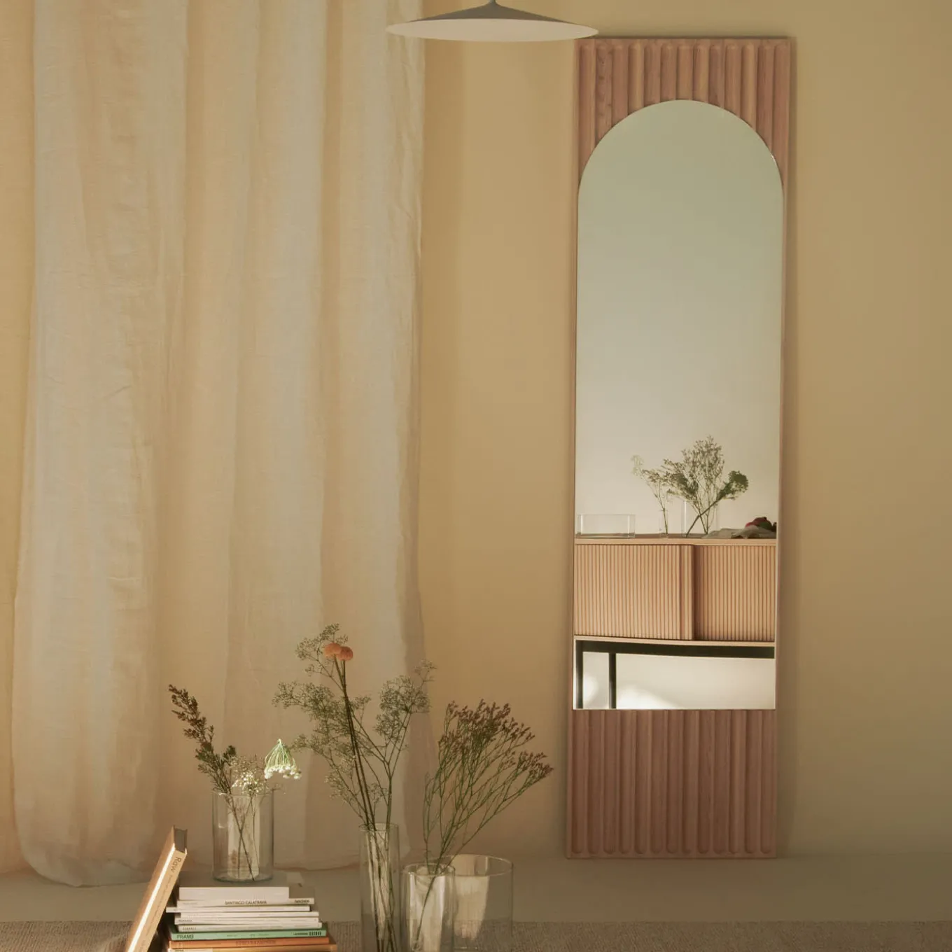 Tutto Sesto Rectangular Natural Ash Mirror