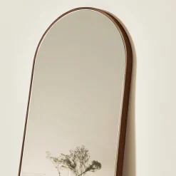 Tutto Sesto Round Brown Ash Mirror