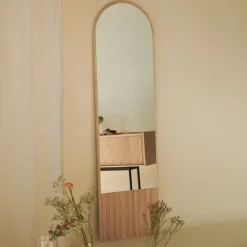 Tutto Sesto Round Natural Ash Mirror