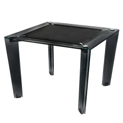 Tuttuno Dark Glass Multi-Game Table