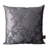 Tweedia Square Floral Azure Jacquard Cushion