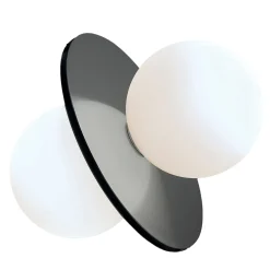 Twins Nickel Table Lamp by Michele Reginaldi
