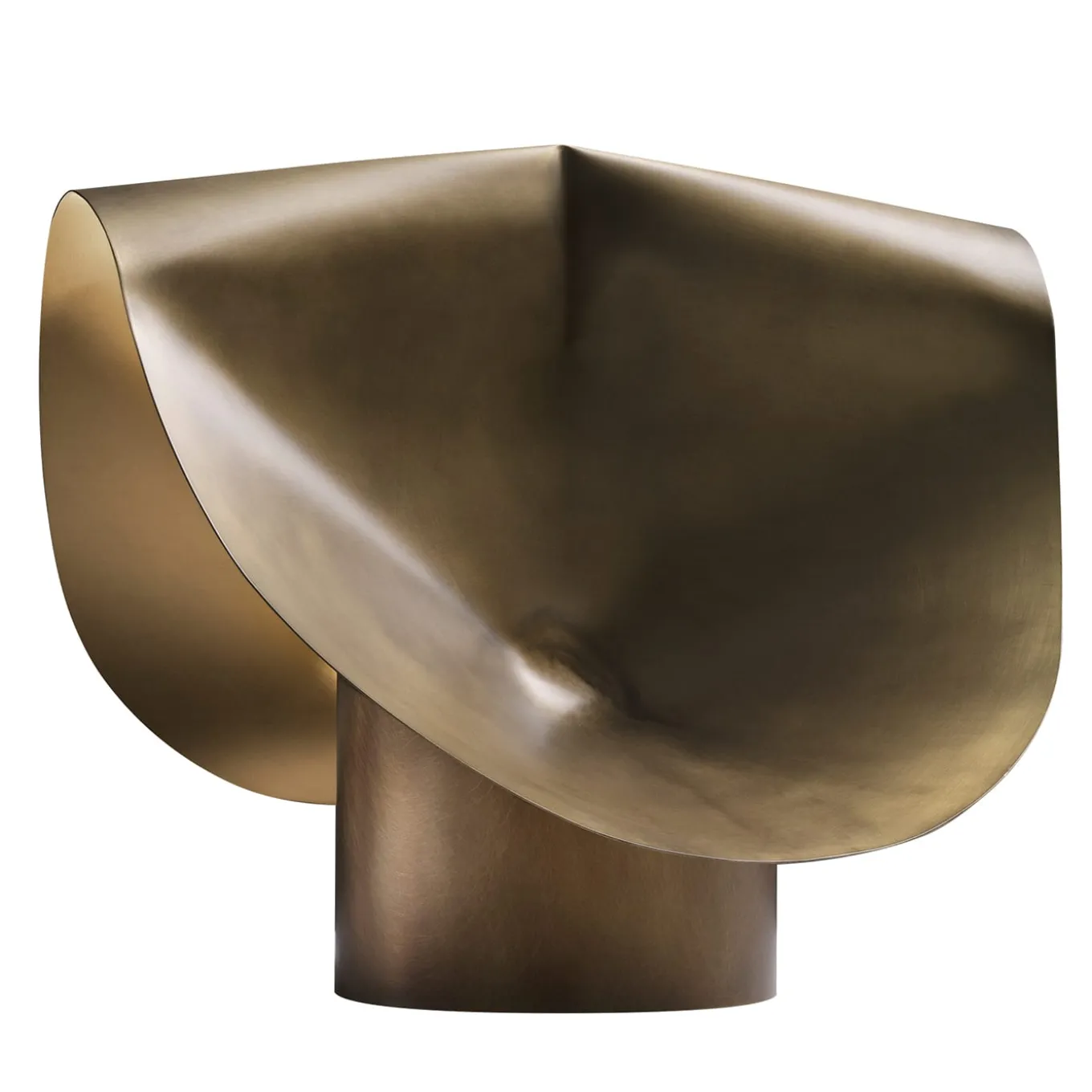 Twist Orbitale Brass Table Lamp by Design Zannellato/Bortotto