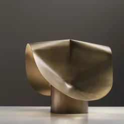 Twist Orbitale Brass Table Lamp by Design Zannellato/Bortotto
