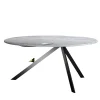 Twitty Round White Dining Table