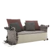 Two Seaters Brique Outdoor Sofa by Antonio Marras