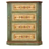 Tyrolean Polychrome Floral Chest of Drawers
