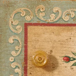 Tyrolean Polychrome Floral Chest of Drawers