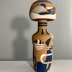 U2 Abstract Motif Terracotta Decorative Vase