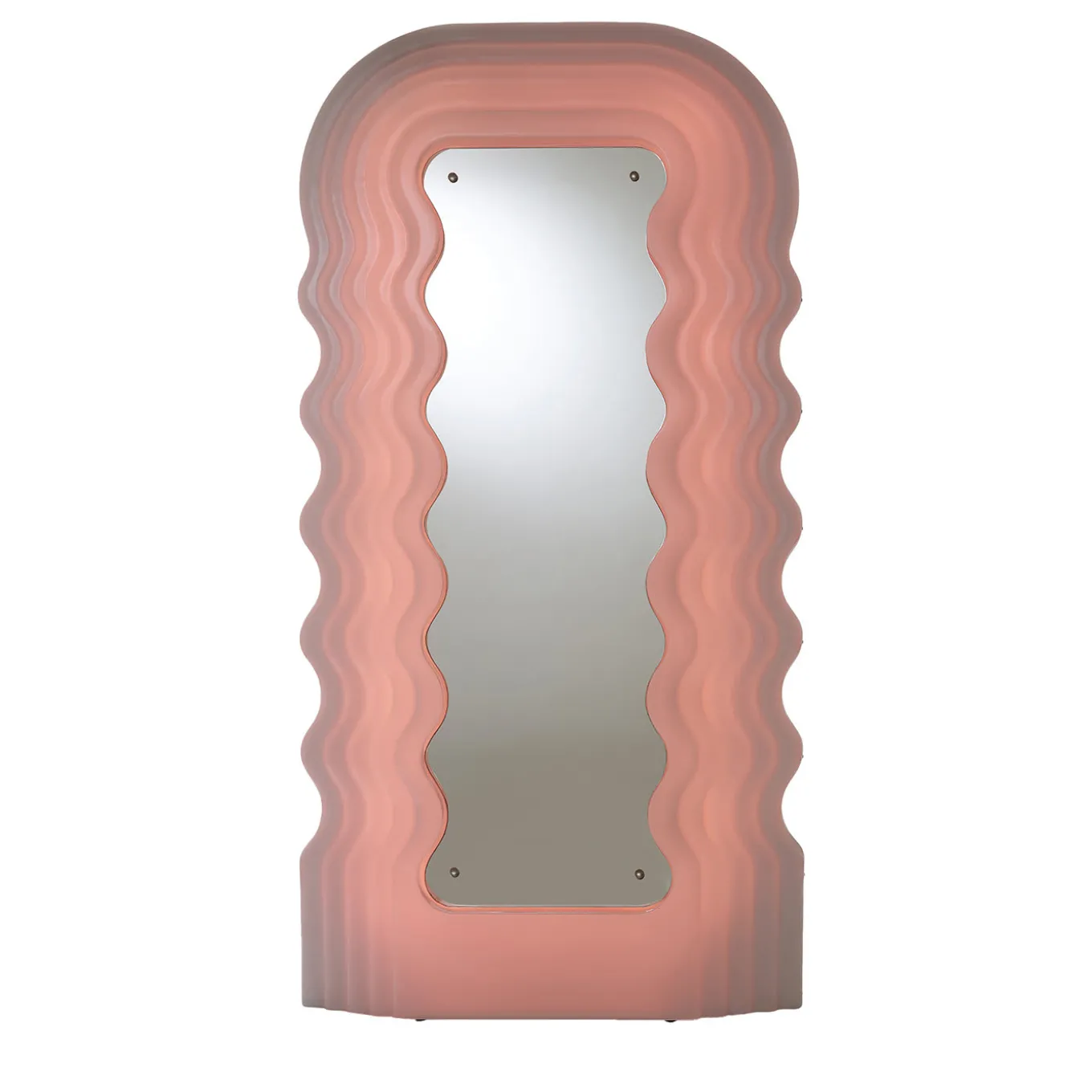 Ultrafragola Floor Mirror and Lamp by Ettore Sottsass