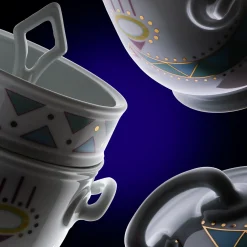 Ulundu Small Cooler/Ice Bucket with Bowl and Lid