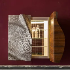UNA Bar Cabinet by Stefano Marolla