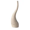 Undulating Travertine Decorative Sculpture