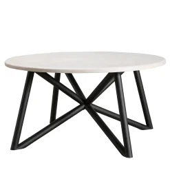 Uni 150 beige travertine stone outdoor dining table