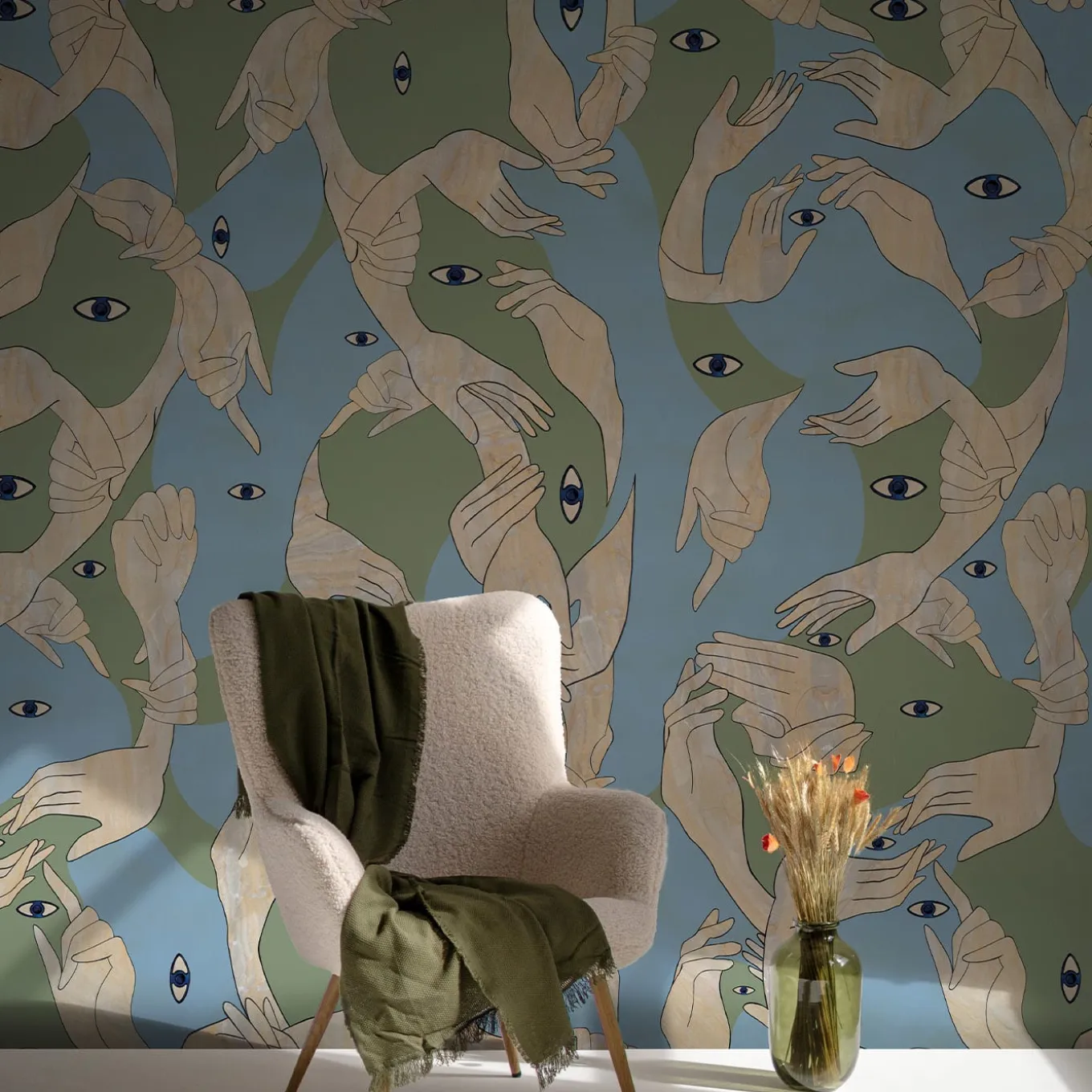 Uno, Nessuno Camouflage Wallpaper